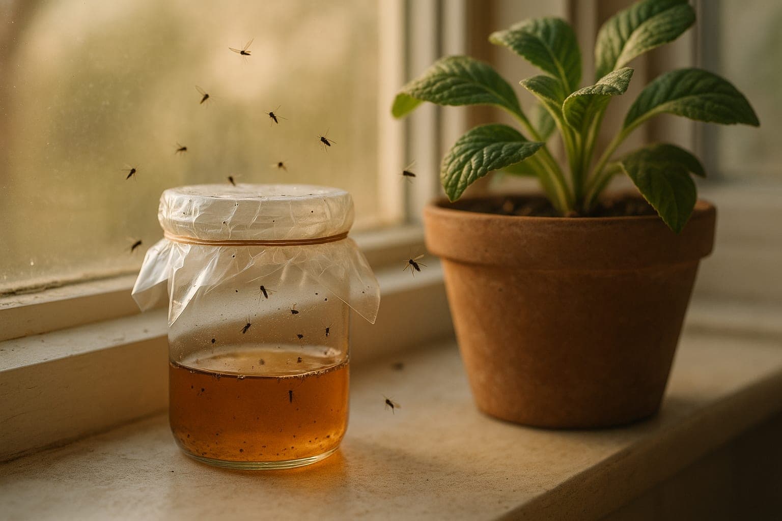 Apple Cider Vinegar Gnat Trap: The Recipe That Works in Hours