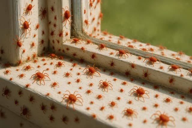 Clover Mites: The Harmless Red Bugs That Stain When Crushed