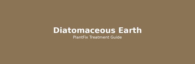 Diatomaceous Earth for Plants: Which Pests It Kills (And Which It Doesn't)