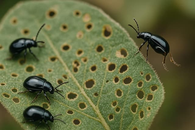 Flea Beetle: The Jumping Test, Crop-by-Crop Species Guide, and Why Seedlings Die in 48 Hours