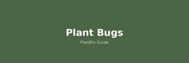Plant Bugs: How to Identify & Get Rid of Every Common Houseplant Pest