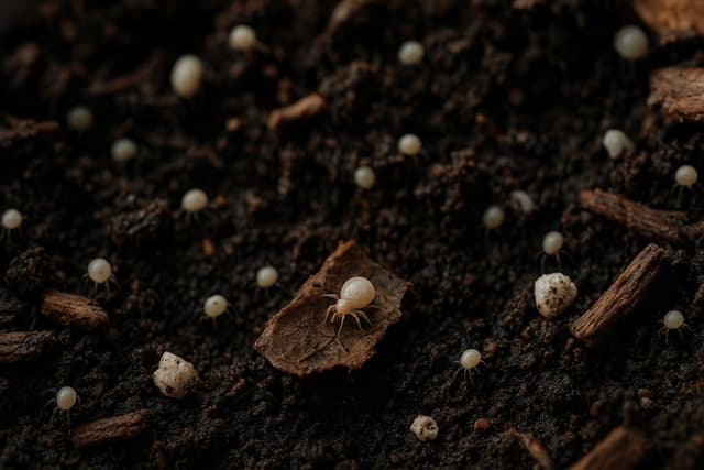 Soil Mites in Houseplants: The 4-Type ID Guide (Most Are Helping Your Plant, Not Hurting It)