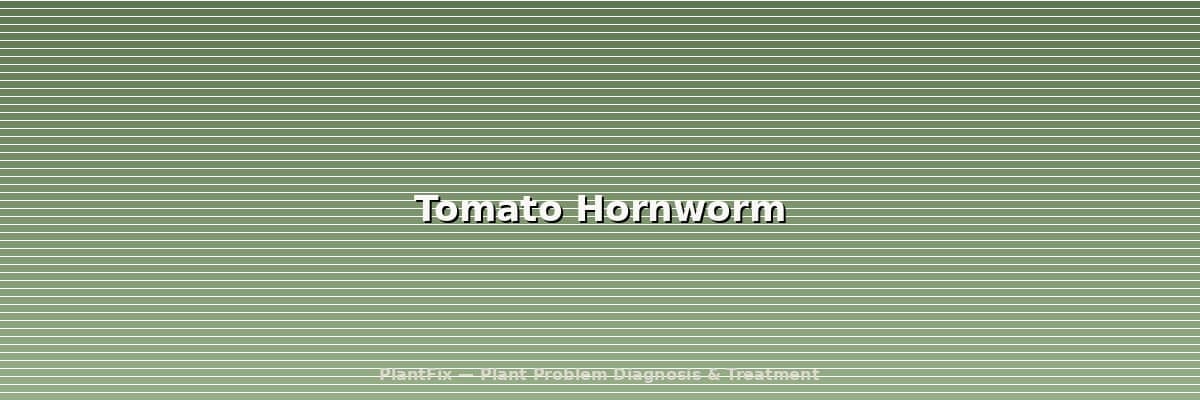 Tomato Hornworm: Don't Kill It If You See White Cocoons (ID & Treatment Guide)