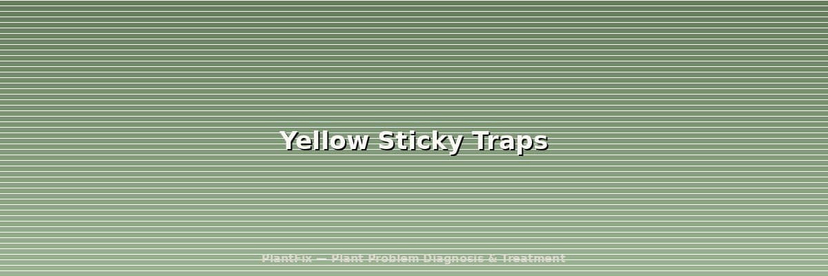 Yellow Sticky Traps for Fungus Gnats: Best Picks, Placement, and Pro Tips